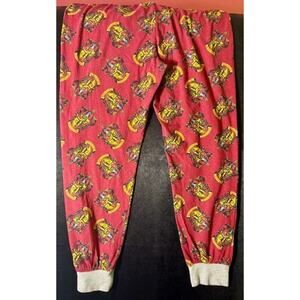 Harry Potter Gryffindor Pajama Pants Universal Studios Wizarding World Size XL